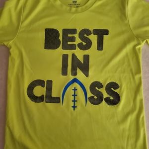 Boys Green athletic t shirt